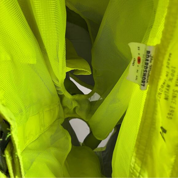 GAP Swim Trunks Neon & Gray Shorts Size Medium - Picture 6 of 6